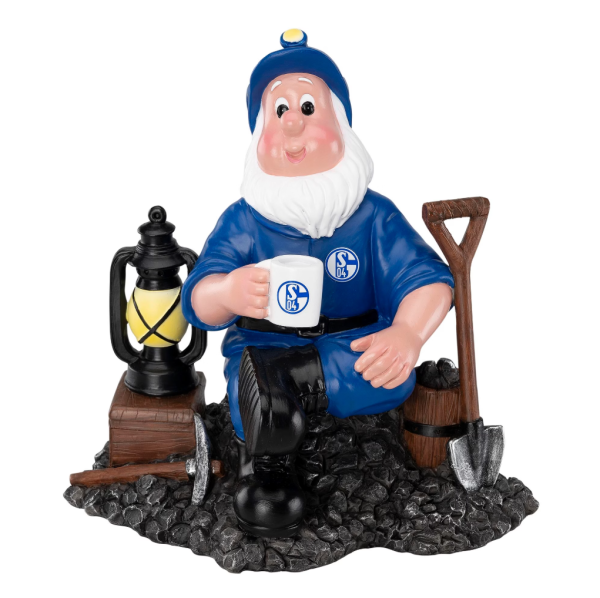 FC Schalke 04 - Gartenzwerg Bergmann